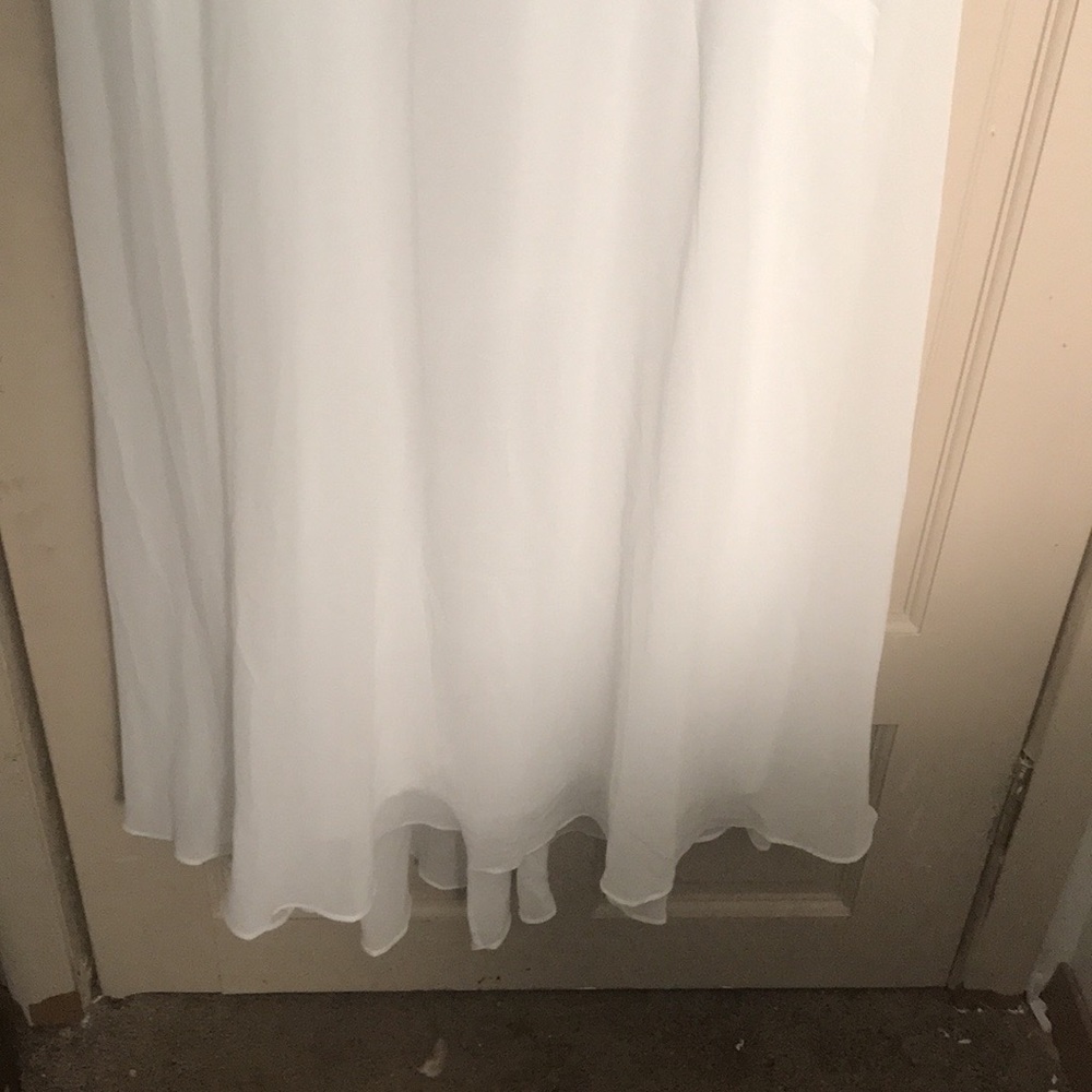 Plus White Wedding Dress, Beautiful, NWT - Picture 4 of 4